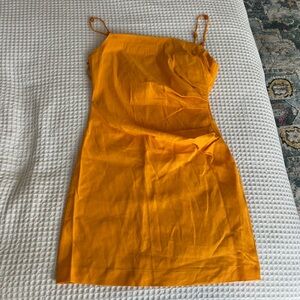 Zara brand new linen dress